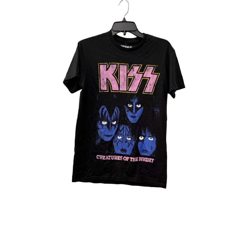 New KISS Size S/P Creatures Of The Night Shirt Black 100% Cotton
